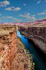 The Colorado River from the Marble Canyon overlook near Page, Arizona. Art Print